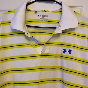In like new condition Men Under Armor polo shirt size XXL